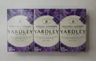 English Lavender London Yardley Bar Soap - 4.25 oz - NEW - Set of 3