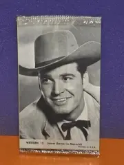 1959 NU-CARD “WESTERN STARS” #15- JAMES GARNER in MAVERICK Unopened Cello Pack