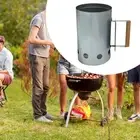 Outdoor Camping Fire Starter Charcoal Can BBQ Grill Lighter Ignition Bucket Wood
