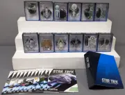 12 Eaglemoss Official Starship Collection Die-Cast Models with Magazines NIB