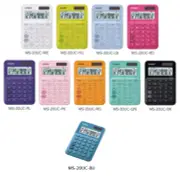 Casio calculator "My Style” Mini Desk MS-20UC 12 digits Solar Battery