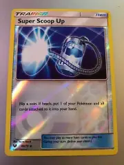 Super Scoop Up 66/73 Reverse Holo - Pokémon Sun & Moon Shining Legends TCG