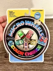 Vintage 1988 Mel Appel Micro Wheels Color Changers, Rare