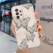 Cute Case Compatible with Samsung Galaxy A53 5G - Comfortable White Soft TPU with Cartoon Animal