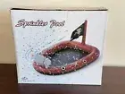 Jasonwell Inflatable Pirate Ship Kiddie Toddler Pool w/Built-In Cannon Sprinkler