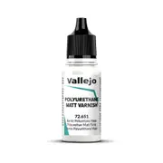 Vallejo Game Colour Polyurethane Matt Varnish 18ml Acrylic Paint