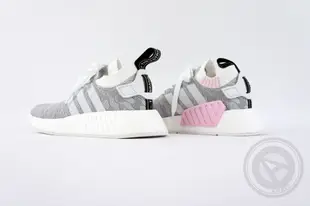 【A-KAY0】ADIDAS 女鞋 W NMD R2 PK GREY PINK 灰白粉【BY9520】
