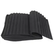 12 Pcs Black Acoustic Panels Soundproofing Foam Acoustic Tiles Studio Foam6807
