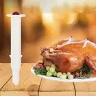5Pcs Pop-up Design Poultry Thermometer Timer Barbecue Thermometer Picnic