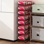 GILLAS 2 Pack Soda Can Organizer Rack for Pantry, Stackable Beverage Soda Can St