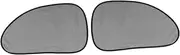 STOBAZA 1Pair Car Window Sunshade UV Protection Heat Insulation Side Window Shade for Car Models Mesh Design for Enhanced Sun Coverage for Summer Use