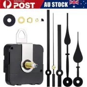 Silent DIY Quartz Movement Wall Clock Mechanism Replacement Part Repair Kit AU