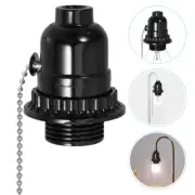 Pull Cord Lamp Holder Socket Converter Lampholder with Chain