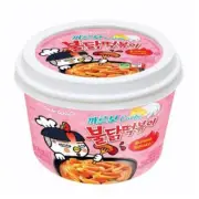 Samyang Carbo Buldak Tteokbokki Spicy Hot Korean Stir-fried Rice Cake Cup Food