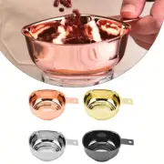 Square Wide Mouth Funnel with Handle for Canning and Pouring Stainless Steel