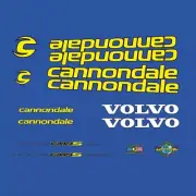 Cannondale Volvo Team CAAD5 Bicycle Decals, Stickers n.2020