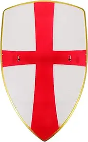 Healeved Children Shield Cosplay Prop,Medieval Shield Knight,Stage Performance Supply Children Party Prop