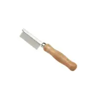 Flea Comb wood handle for dogs & pet - removes fleas nits & debris