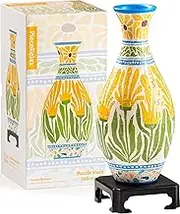 Unique Flower Vase - 3D Puzzle Vase for Adults to Flower Arrangement and Home Decoration Made by 160 Curved Plastic Puzzle Pieces - Summer Blossom[S1041]