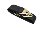 Double Ply 30" Suspension Limit Strap - Black w/ Gold Zinc Ends -RAIL DUNE BUGGY