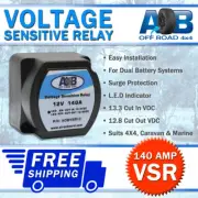 DUAL VOLTAGE SENSITIVE RELAY ISOLATOR 12V 140A