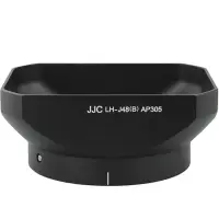 在飛比找momo購物網優惠-【JJC】副廠Olympus遮光罩LH-J48 黑色(遮光罩