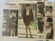 VTG Vogue Career Wardrobe Jacket,Dress,Blouse,Skirt&Pants Pattern 2718 SIZE 6-8-