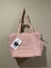 Wild One Everyday Pet Carrier 100% Cotton Canvas Pink Light weight bag+poop Bag