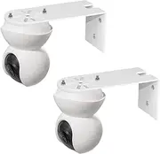 TEKCAM Metal Ceiling Mount Bracket 2 Pack Compatible with TP-Link Tapo C200/C210/C220/Tc70, Kasa Ec70/Kc410s Security Cameras