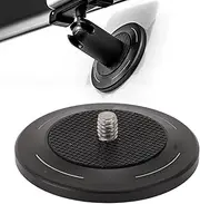 Magnetic Camera Mount Base for DJI Osmo Action 5 Pro 4 3/Pocket 3, Magnet Stand Car Holder Camera Mount with 1/4 Inch Screw