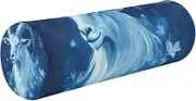 Fierce Goat Royal Blue Outdoor Bolster Pillow Round Pillow for Back Cushion Insert Lumbar Support for Bed almohada para Yoga