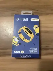 Fitbit Ace 3 Activity Tracker For Kids 6+ Minions Yellow - Brand New