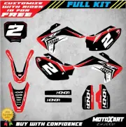Custom Graphics Full Kit to Fit Honda CRF150 R 2007 - 2020 THUMPER STYLE decal