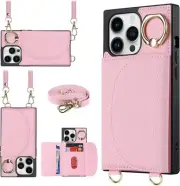 for iPhone 13 Pro Case (6.1") Flip Leather Wallet Card Slots Back Cover