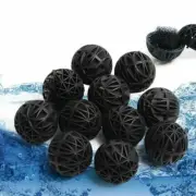 Fish Tanks Bio Balls Filter Accessories Aquarium Water Filtrations 100 Pcs 16mm