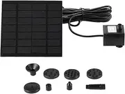 Outdoor Water Feature Solar Fountain Pump Kit With Individual Solar Panels For Bird Bath Outdoor Pond Courtyard Garden And Fish Tank Fountain Supplies