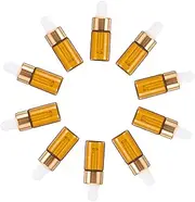 BESPORTBLE 30pcs Mini Dropper Bottles - Clear Glass Essential Oil Containers with Eye Droppers for Perfumes - Hair Oils and Projects for Travel and Storage