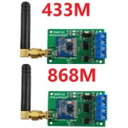 2PCS RT18A01 RS485 Transceiver Wireless Repeater 485 Master-slave Control 433M