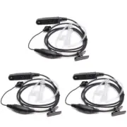 3X Air Acoustic Tube Headset Earphone For BaoFeng UV-9R UV-9R Plus A58 PRO Radio