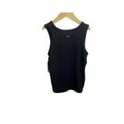 Xersion Quick-Dri Breathable Tank Top, Girl's Size XS(6/7), Black NEW MSRP $20