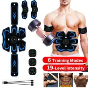 Body Fitness Training EMS Toner ABS Arm Abdominal Stimulator Belt Muscle Trainer
