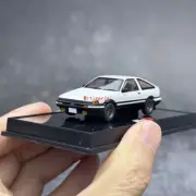 AU AUTOart 1:64 JDM White AE86 SPRINTER TRUENO Initial D Model Car ABS New