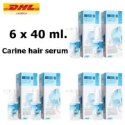 6 x 40ml Hair Serum Carine Regrow Plus Growth Nourishes Hair Loss Treatment DHL
