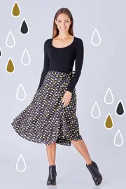 Wren Wrap Skirt Monaro Mist--TBL-17-CT-MM