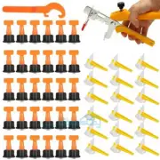 500pcs+500pcs Tile Leveling System Tile Spacers 1/16Inch & Wrench for Floor/Wall