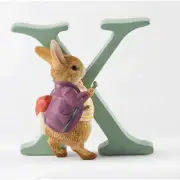 NEW Beatrix Potter Alphabet Initial X Old Mr. Benjamin Bunny