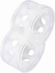 Transparent Car Shock Absorber Buffer Enhance Driving Stability Comfort Spring Power 2pc A F (C)