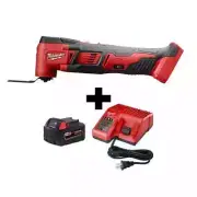 Milwaukee Oscillating Multi-Tool 18V Li-Ion Cordless w/ Starter Kit Power Tool