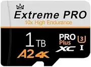 1TB MicroSD Card, 4K UHD Video, A2 Performance, XC PRO Plus U3, High Speed Memory Card for Phone, Camera