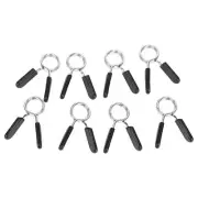 8Pack Dumbbell Spring Collars, Exercise Barbell Clip Clamps for Weight Bar8262